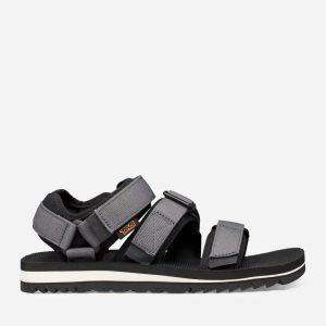 Teva Cross Strap Trail Miesten TummanHarmaat Sandaalit